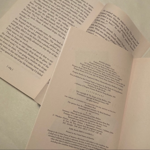 π2/20 Set of 3 Bellair Johnny Dixon Creepy YA Novels Brad Strickland Books - Picture 6 of 8